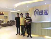 熱烈祝賀蘇州龔總、陸總成功加入創(chuàng)綠家！