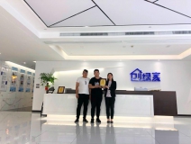 熱烈祝賀于總、沙總簽約創(chuàng)綠家阜陽市區(qū)級(jí)代理！