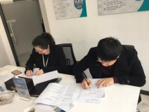 熱烈祝賀劉總、褚總簽約創(chuàng)綠家浙江省臺州市縣級代理！