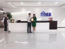 熱烈祝賀魏總簽約創(chuàng)綠家北京市區(qū)級代理！